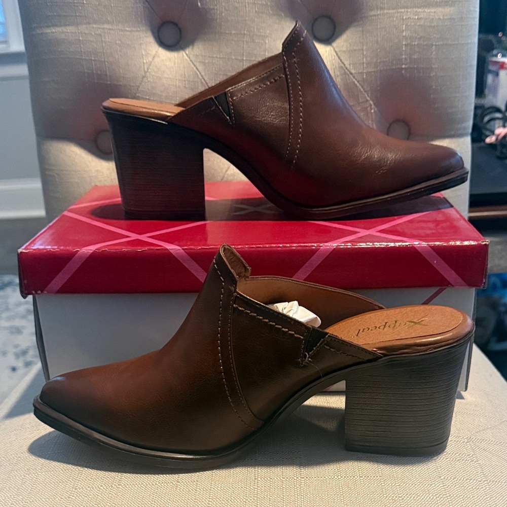 Xappeal Cognac Women’s Mule - New